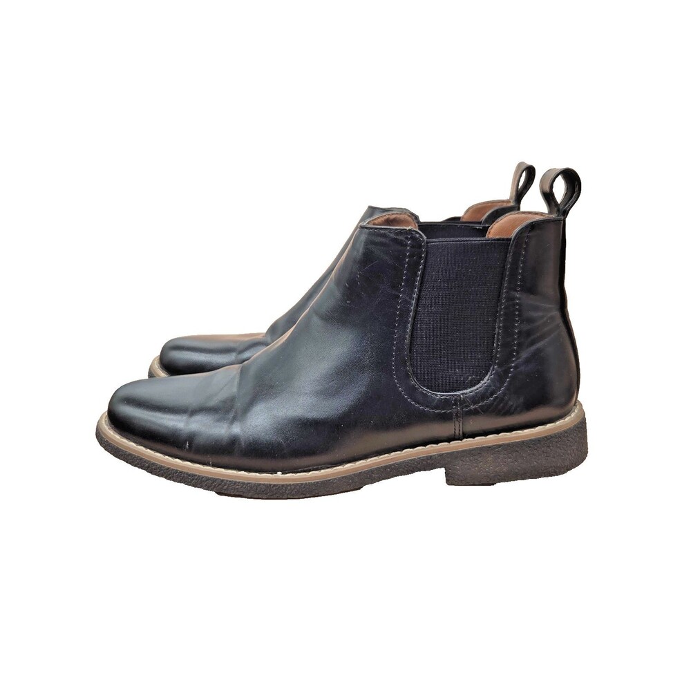 Deer Stags Ankle Boots Black Equestrian Style Size 6 Memory Foam